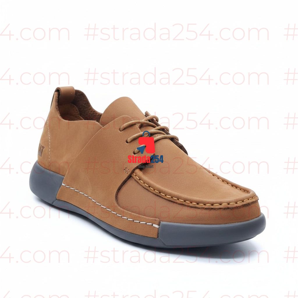 Men’s Casual Moc-Toe Lace-Up Shoes||1C