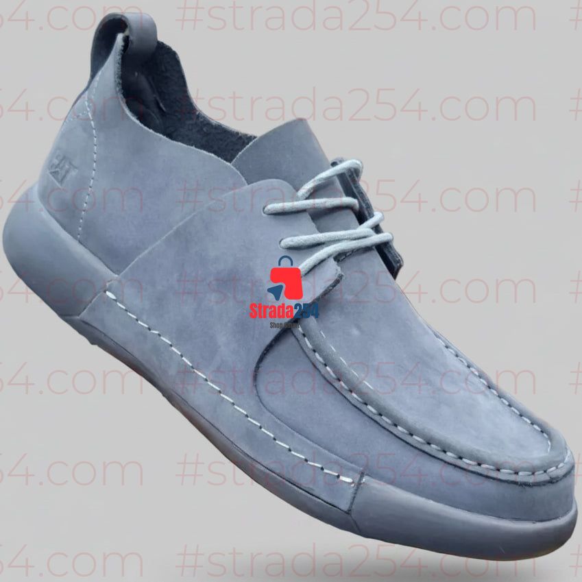 Men’s Casual Moc-Toe Lace-Up Shoes 1C