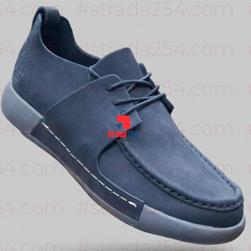 Men’s Casual Moc-Toe Lace-Up Shoes 1C