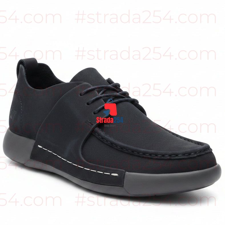 Men’s Casual Moc-Toe Lace-Up Shoes||1C
