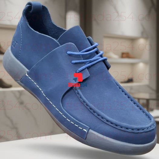 Men’s Casual Moc-Toe Lace-Up Shoes 1C