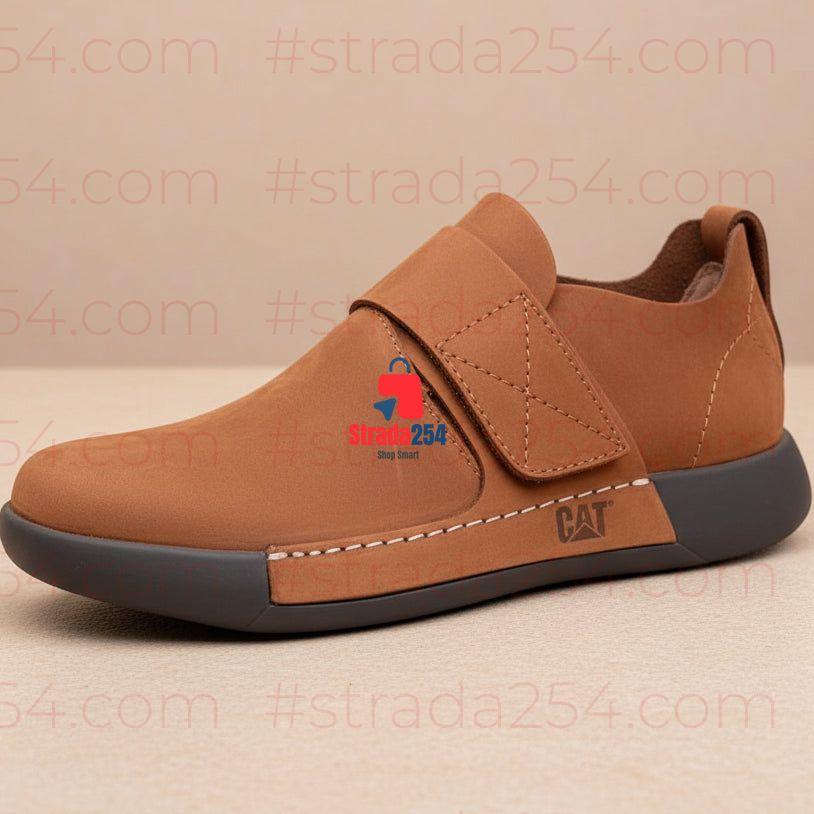Men’s Casual Slip-On Shoes – Modern Leather-Look Everyday Footwear_kk