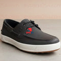 Men’s Casual Moc-Toe Shoes – Leather-Look Boat-Inspired Lace-Up Shoes_kk