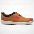 Timberland Men's Leather Sneakers – Black, Tan, Brown