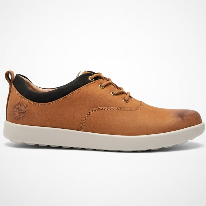 Timberland Men's Leather Sneakers – Black, Tan, Brown