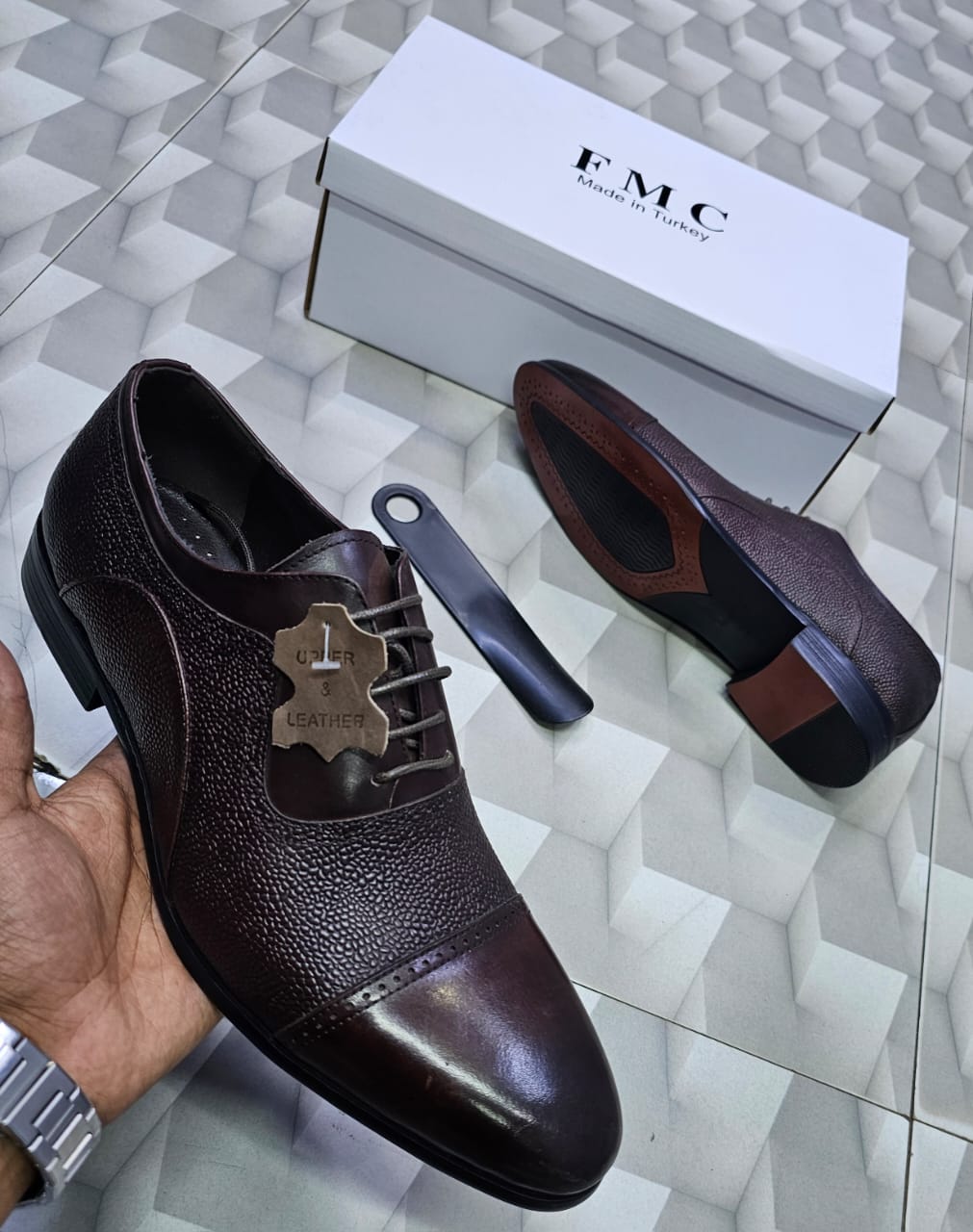 Mens Leather Oxford Shoes