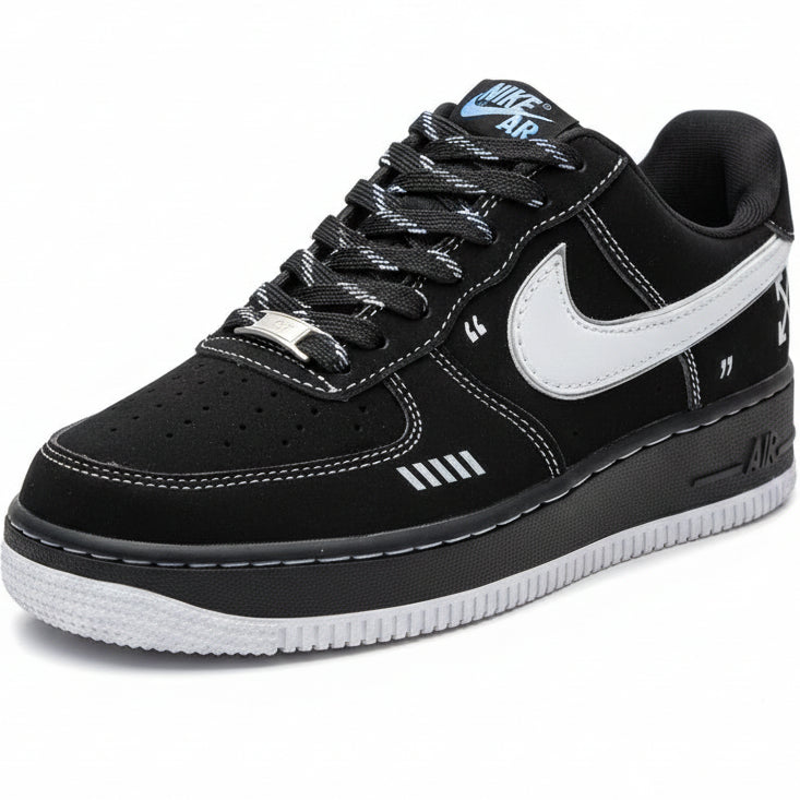 Air Force 1 x North Face Inspired Sneakers – Premium Brown & Cream Low Top Streetwear Trainers