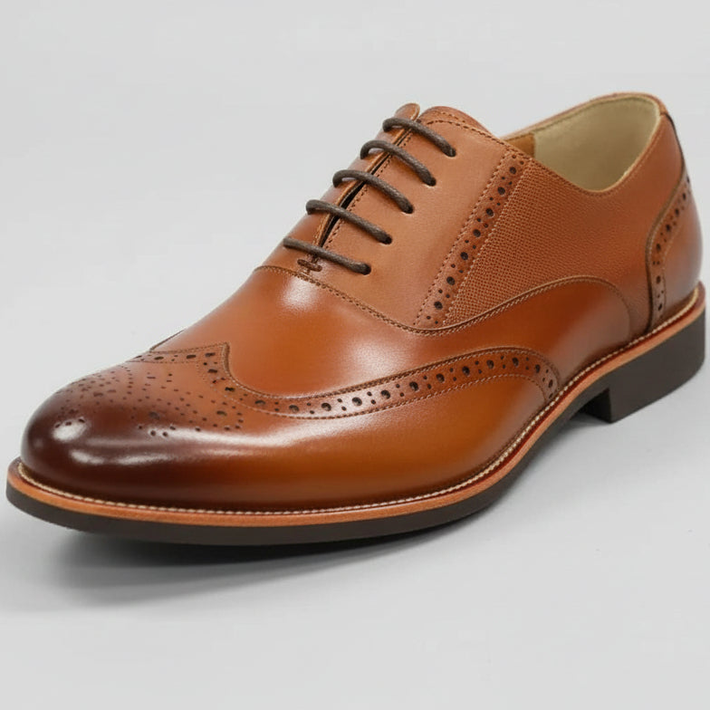 Premium Leather Official Shoes – Rubber sole Comfort & Everyday Style
