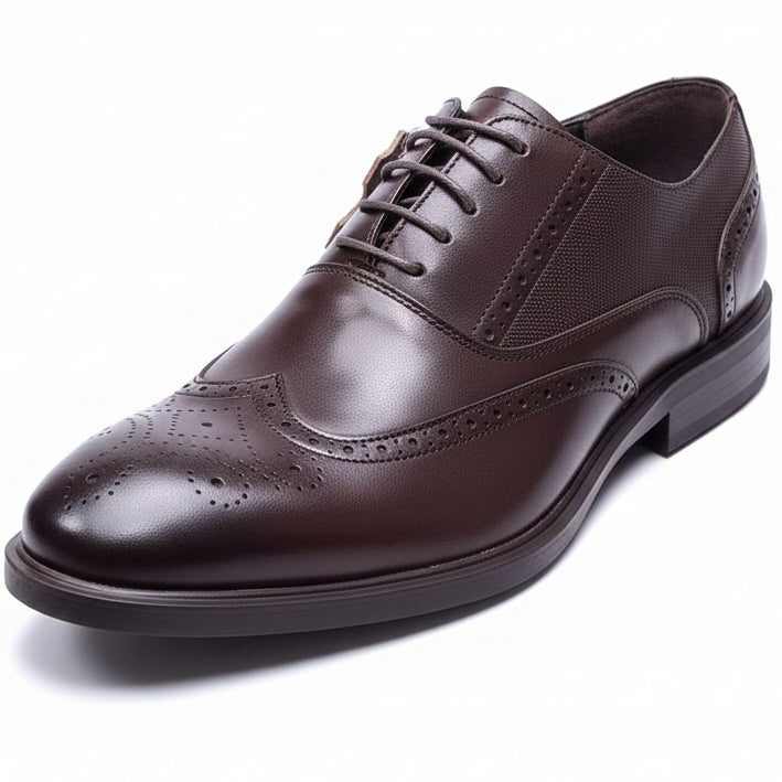 Premium Leather Official Shoes – Rubber sole Comfort & Everyday Style