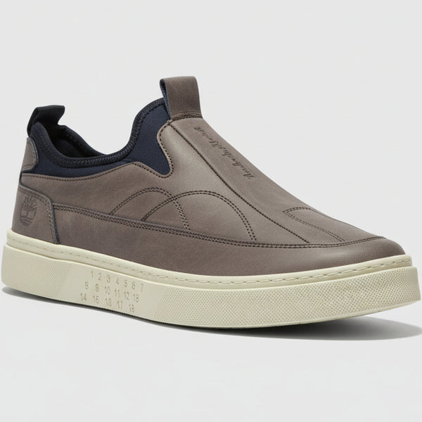 Men’s Premium Leather Slip-On Sneakers – Casual Comfort Fashion Shoes | Lightweight Everyday Walking shoes