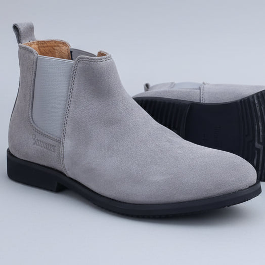 Men’s Chelsea & Casual Leather Boots – Stylish Everyday Ankle Boots(G)