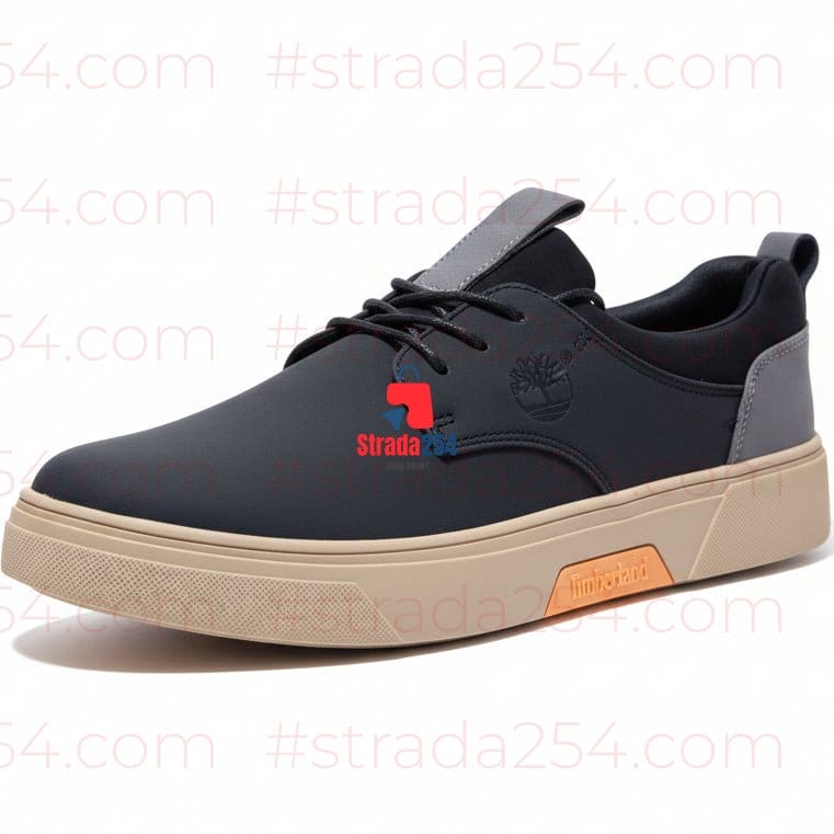 Men’s Classic Casual Lace-Up Sneakers – Minimalist Everyday Comfort Shoes