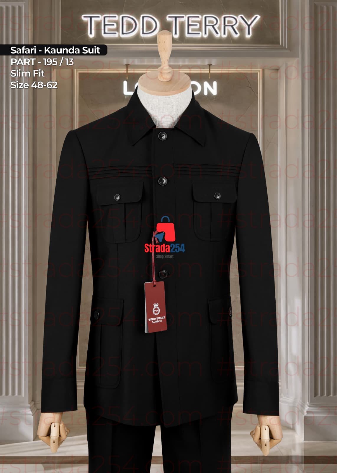 Men’s Premium Kaunda Suit (Safari Suit) – Slim Fit Executive Collection_(ZKR)