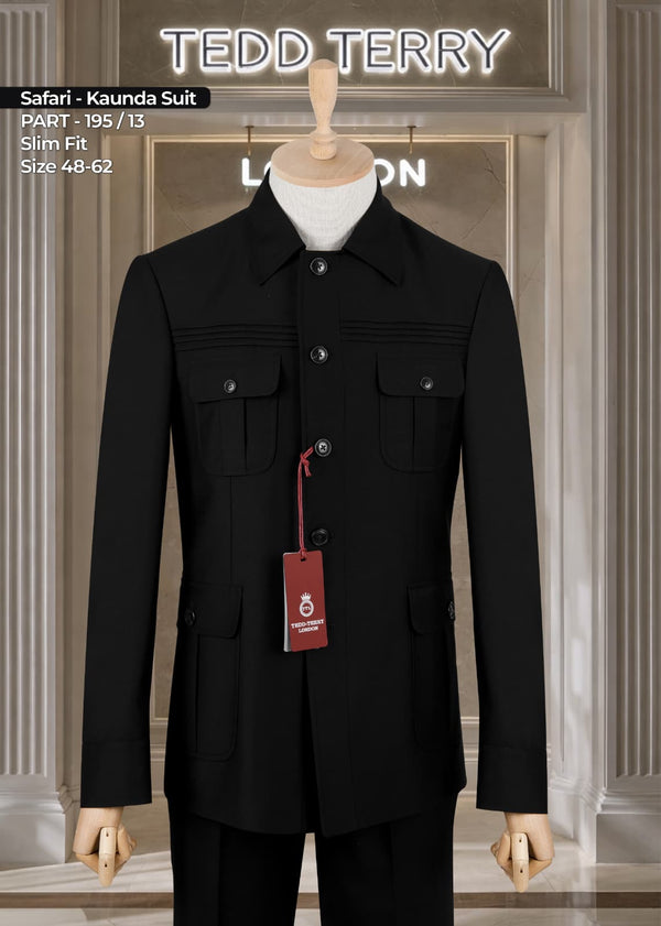 Men’s Premium Kaunda Suit (Safari Suit) – Slim Fit Executive Collection_(ZKR)