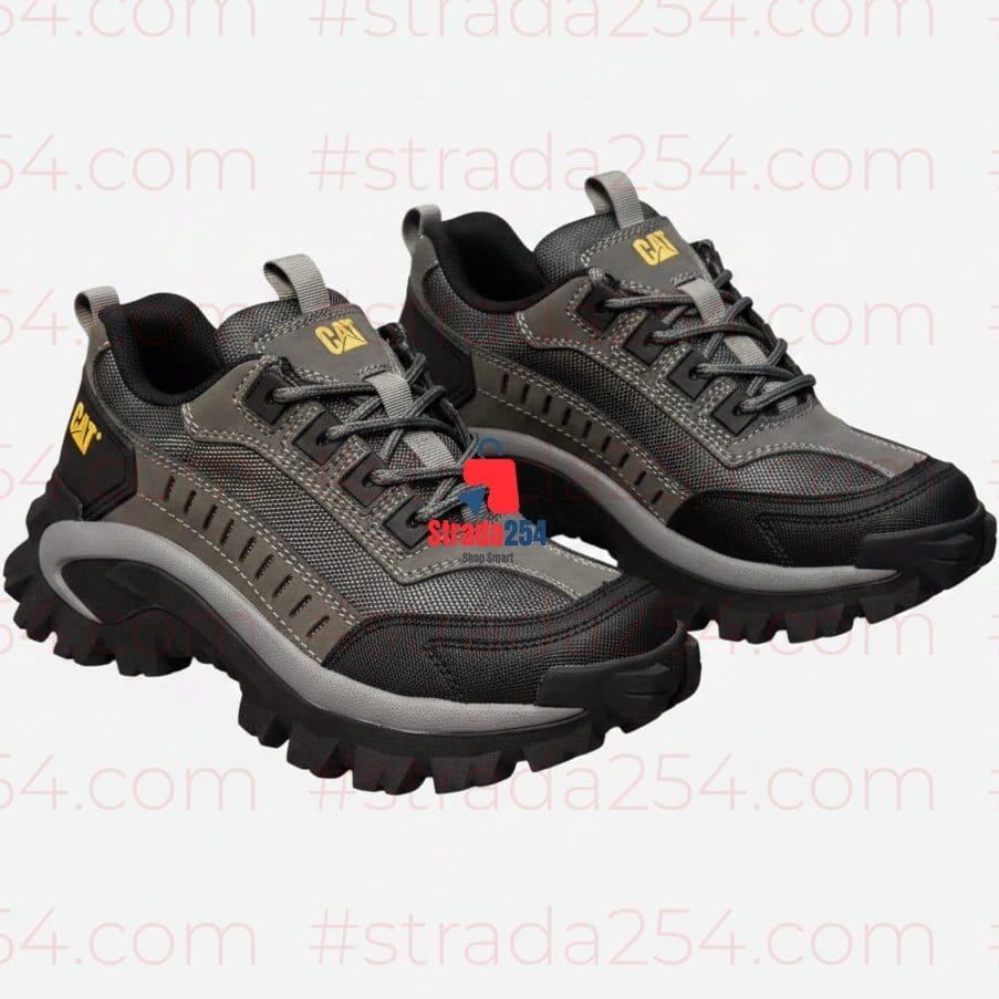 CAT Rugged Outdoor Sneakers / Safety-Inspired Casual Shoes