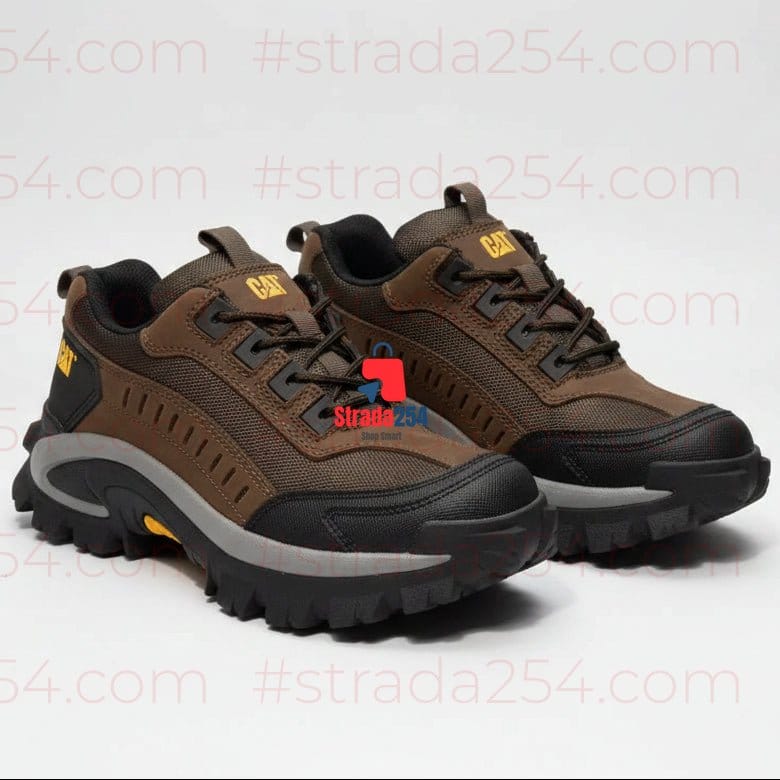 CAT Rugged Outdoor Sneakers / Safety-Inspired Casual Shoes