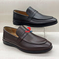 STRADA254 Premium Leather Penny Loafers – Executive Slip-On Comfort Shoes_ZKRY