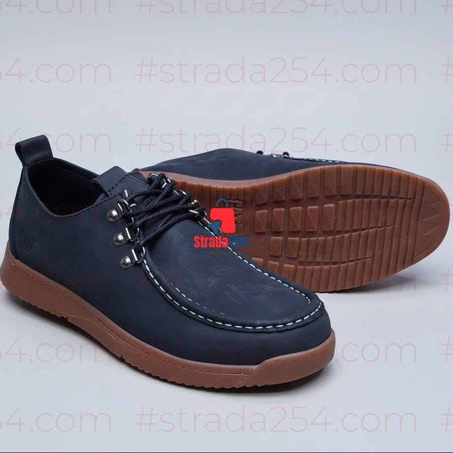 CAT Inspired Rugged Casual Leather Shoes – Premium Outdoor Comfort Sneakers_1C