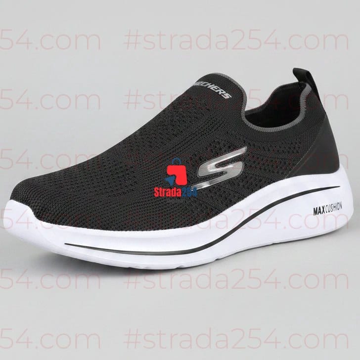 Max Cushion Slip-On Knit Sneakers – Ultra-Light Comfort Walking Shoes