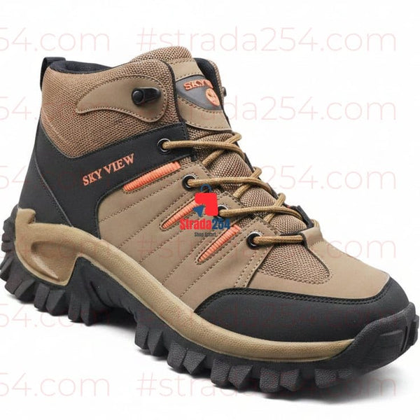 Outdoor Trekking Boots | Durable Hiking Boots for Men_A421