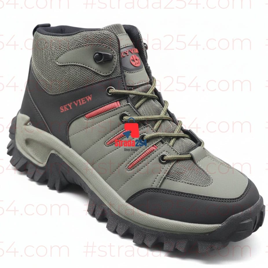 Outdoor Trekking Boots | Durable Hiking Boots for Men_A421