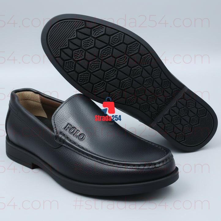 Men’s Navy Blue Loafers – Smart Casual Slip-On Shoes
