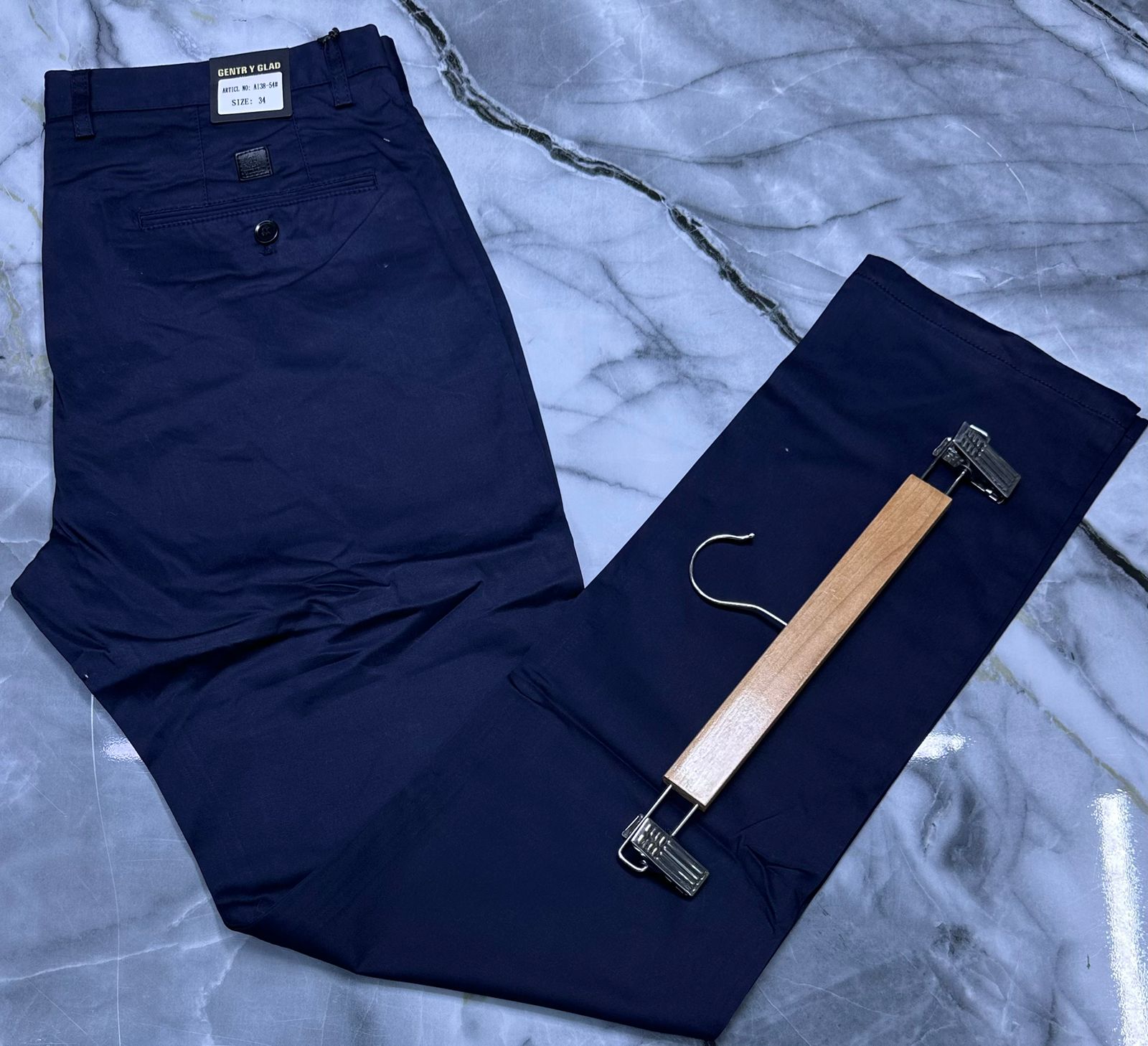 Men’s Classic Khaki Trousers – Smart Casual Fit