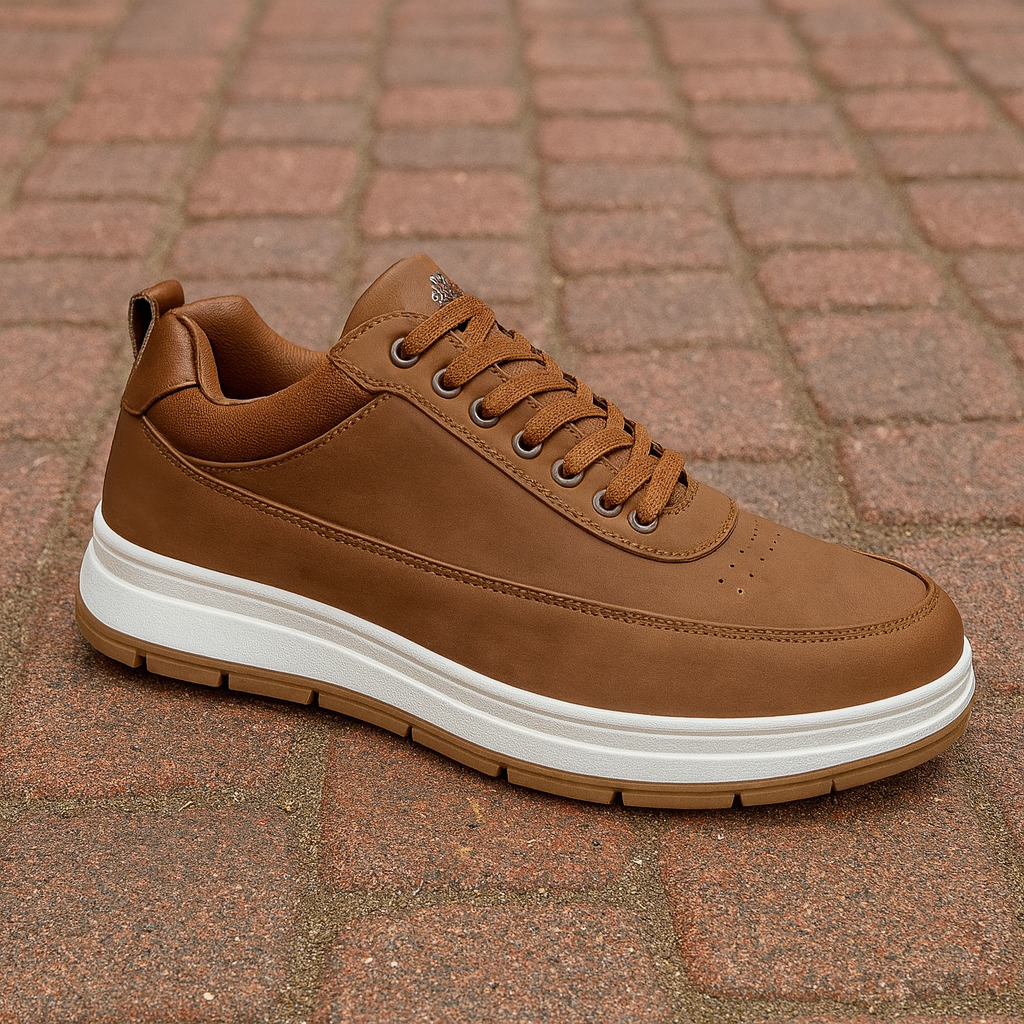 Tim Men’s Classic Black Casual Sneakers