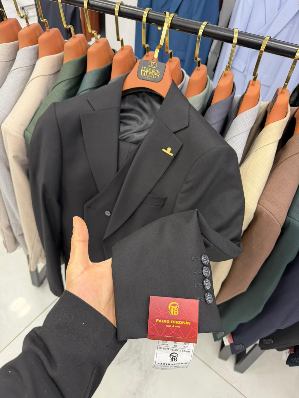 Fabio Bironin Executive Pinstripe Collection