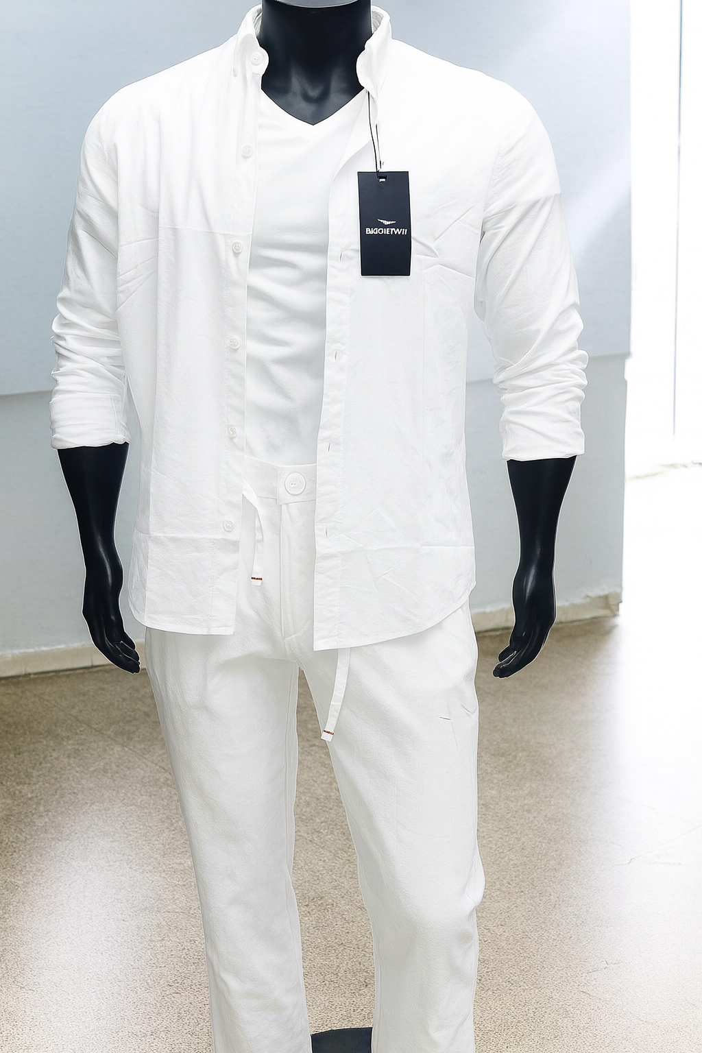 Men's Premium Linen Two-Piece Set