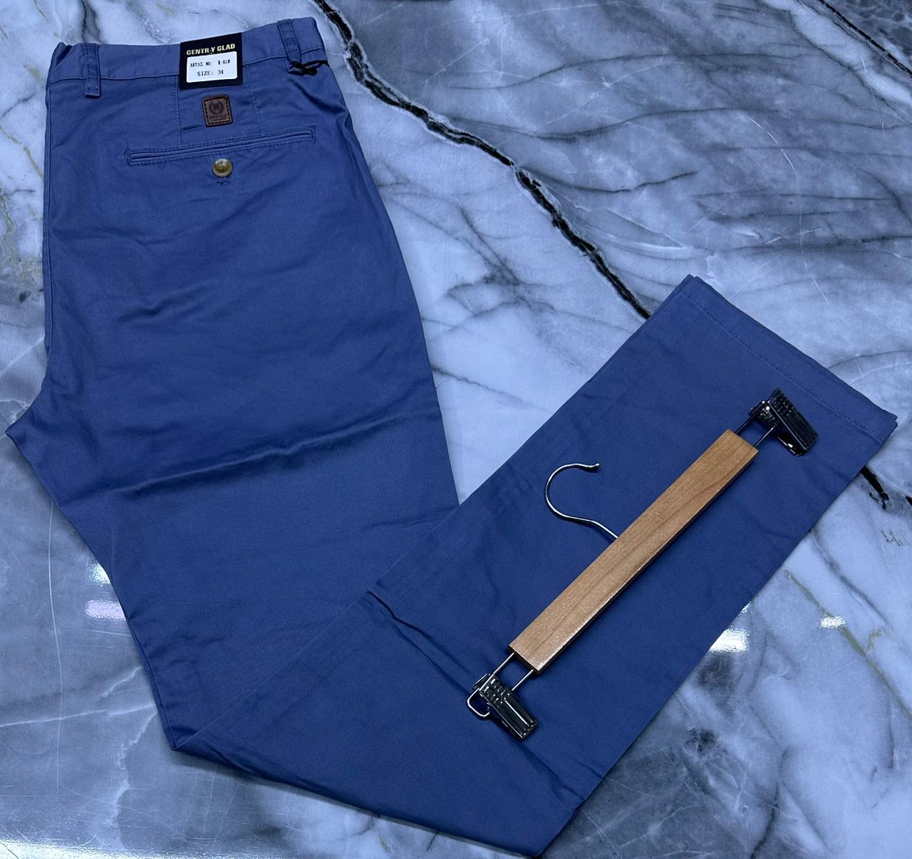 Men’s Classic Khaki Trousers – Smart Casual Fit