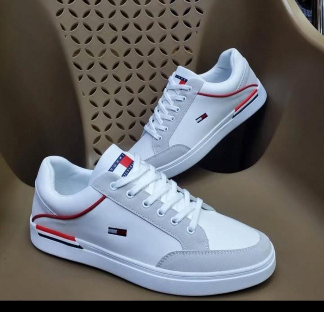 TM White Casual Sneakers