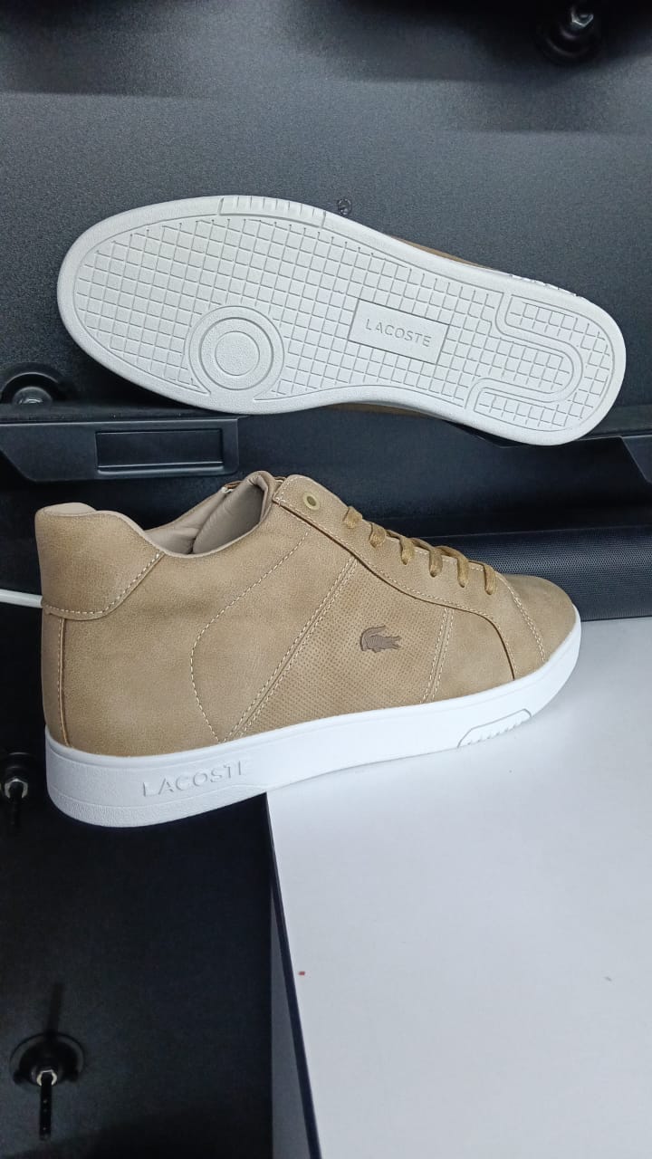 Men’s Tan High-Top Sneakers