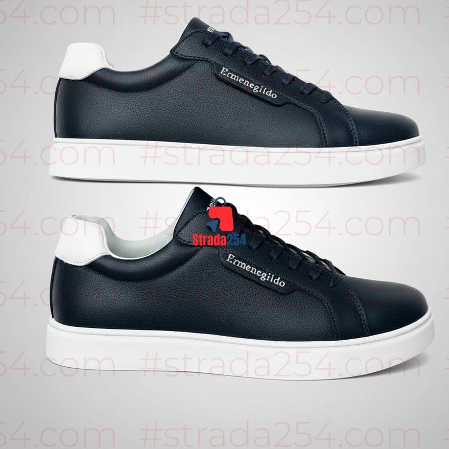 Men’s Premium  Low-Top Sneakers – Minimalist Casual Luxury Trainers-(MH)