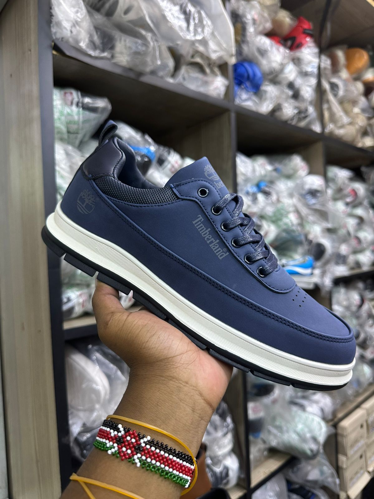 Tim Men’s Classic Black Casual Sneakers