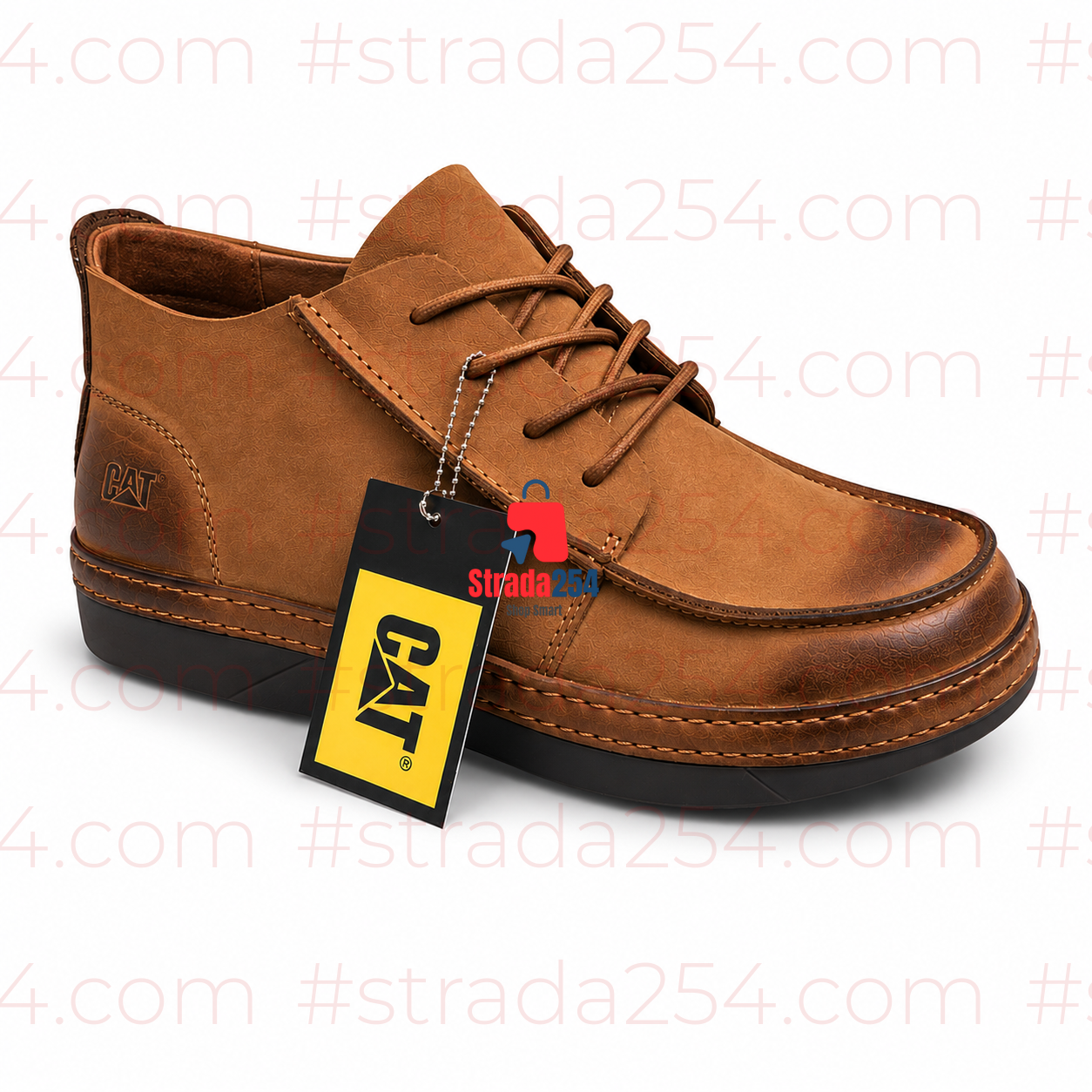 Men's Leather Lace-Up Chukka Boots 1C