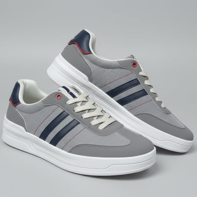 Lag Men’s Casual Sneakers – Breathable Mesh Low-Top Shoes with Cushioned Sole