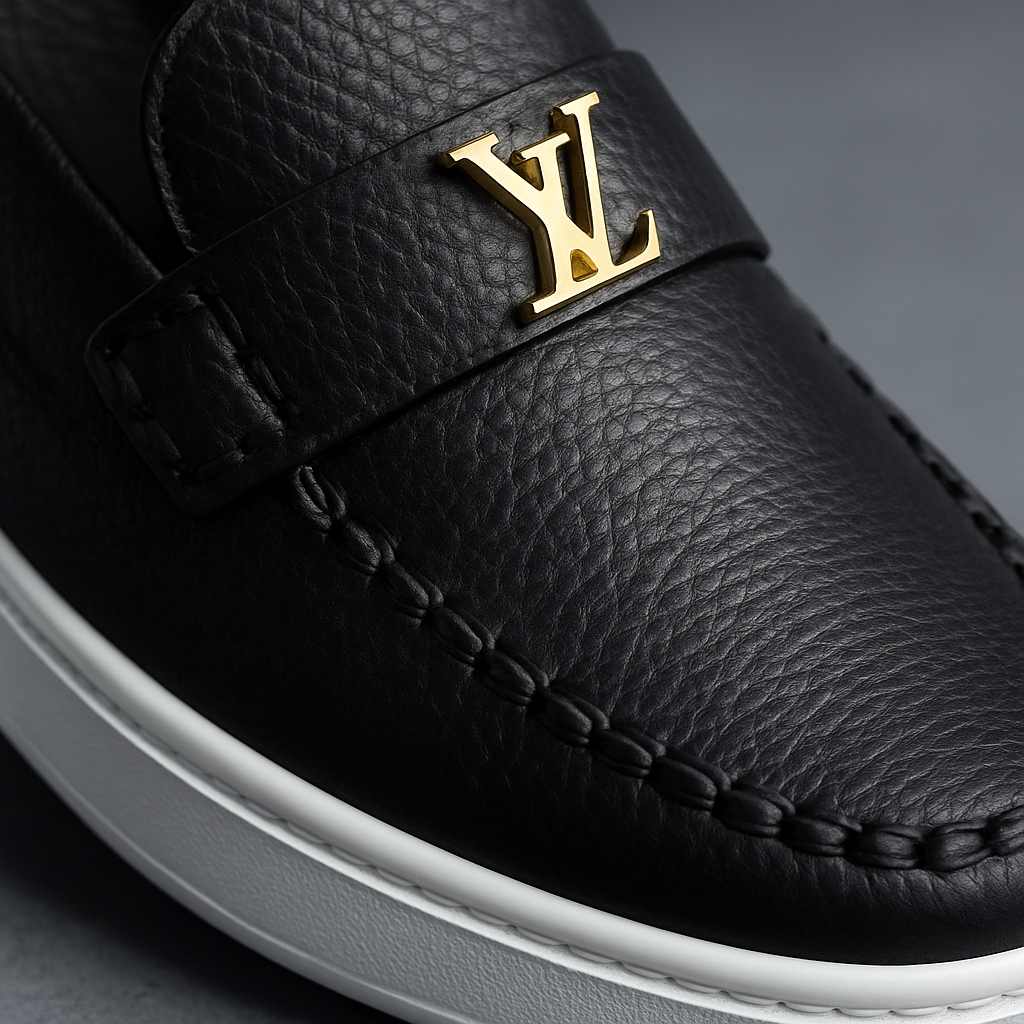 LV Premium Men’s Leather Loafer Collection