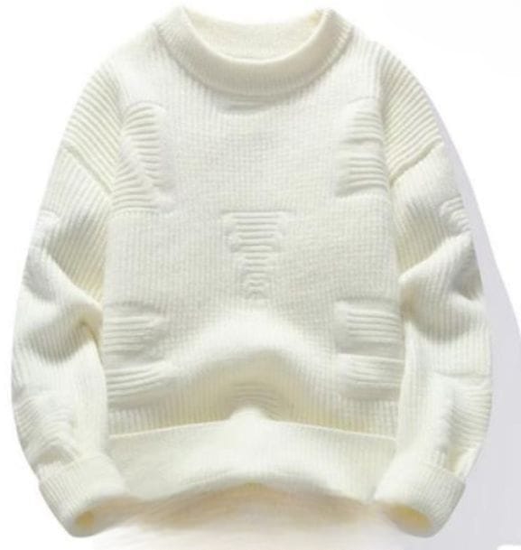 Premium Patchwork Knit Sweater Collection