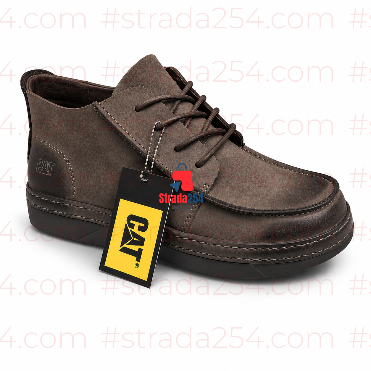 Men's Leather Lace-Up Chukka Boots 1C