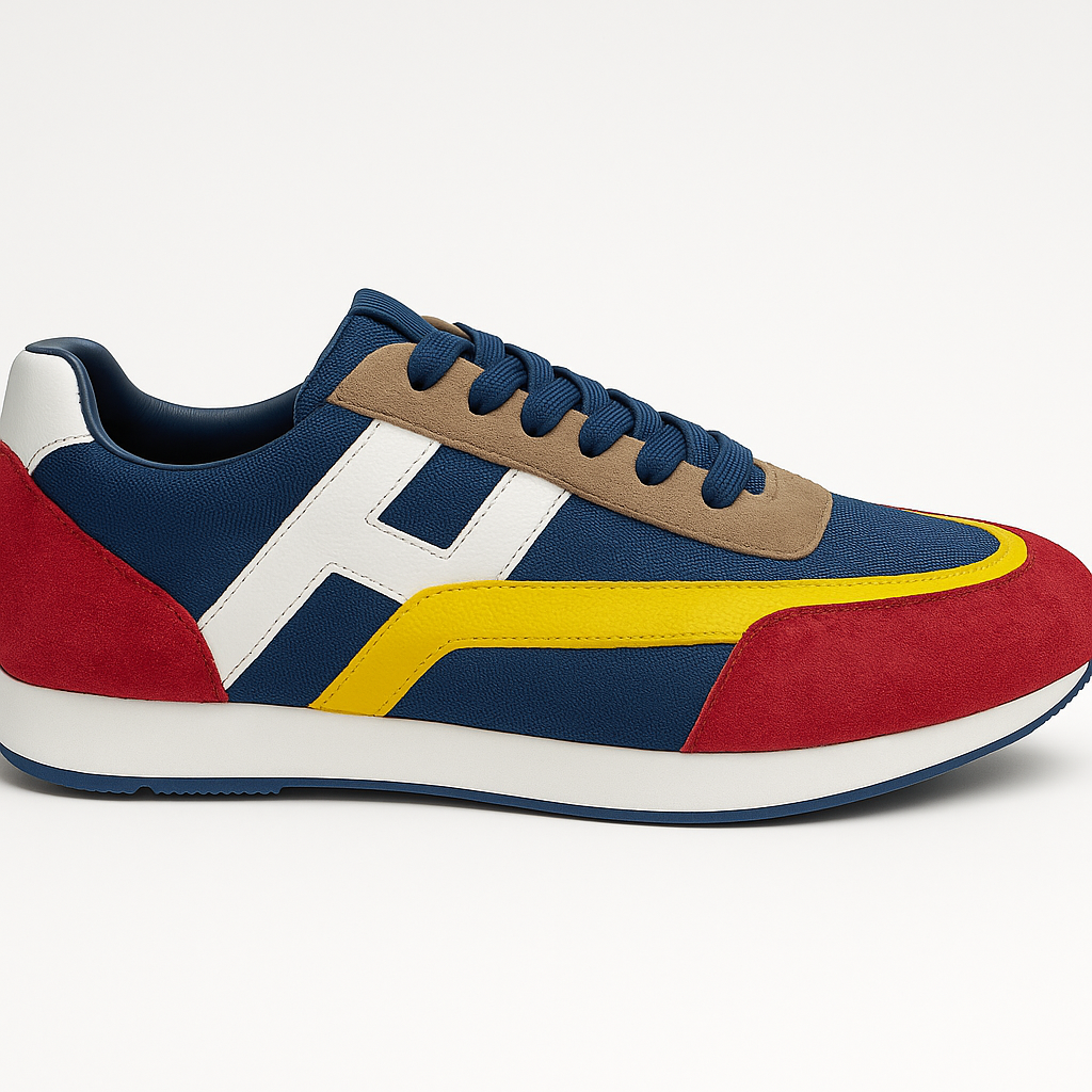 Harms “H-Stride Retro Runner” Sneakers