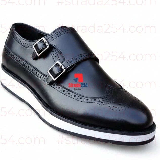 🕴️ Monarch Double Monk Dress Shoes – Classic Luxe Series #6.9