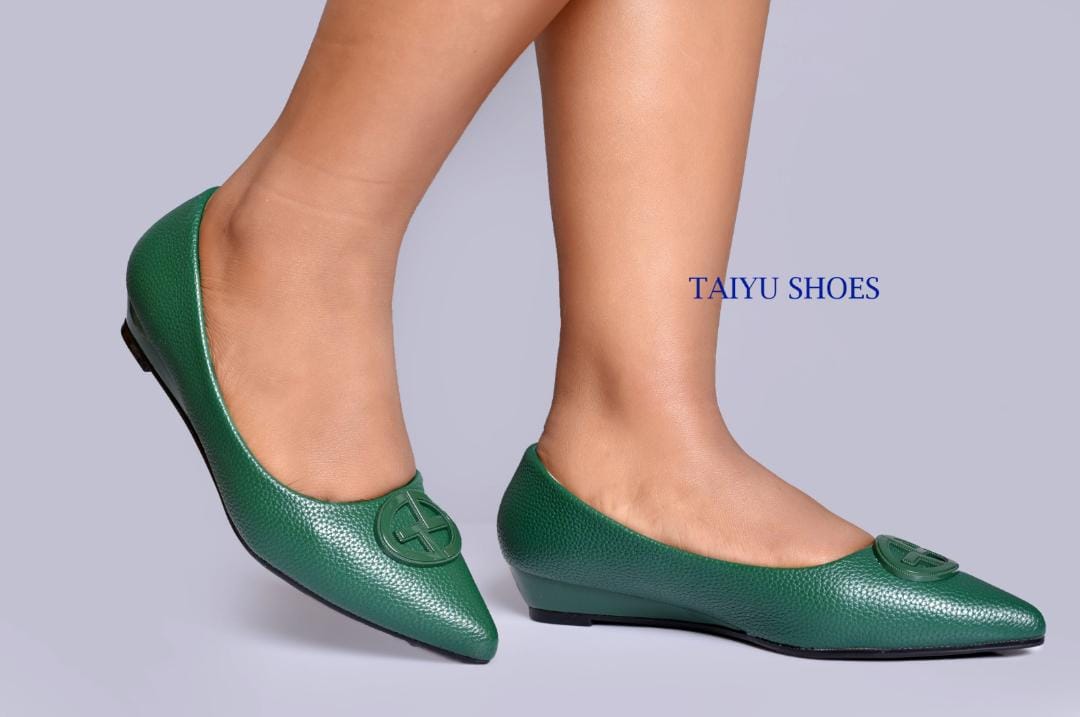 Taiyu Elegant Pointed-Toe Flats – Premium Leather Finish