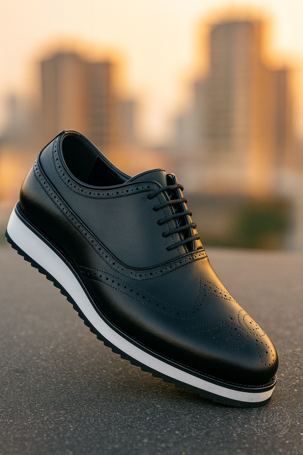 🔥 John Foster Men’s Oxford Sneakers – Elegant. Modern. Comfortable. 🔥