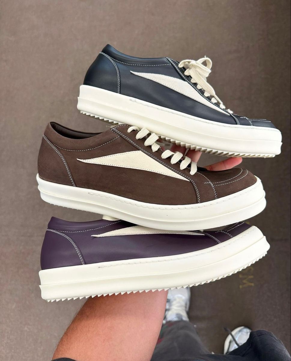 Classic Low-Top Sneakers – Minimalist Street wear Shoes with Thick Sole