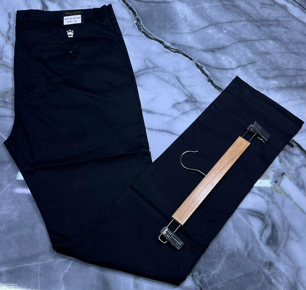 Men’s Classic Khaki Trousers – Smart Casual Fit