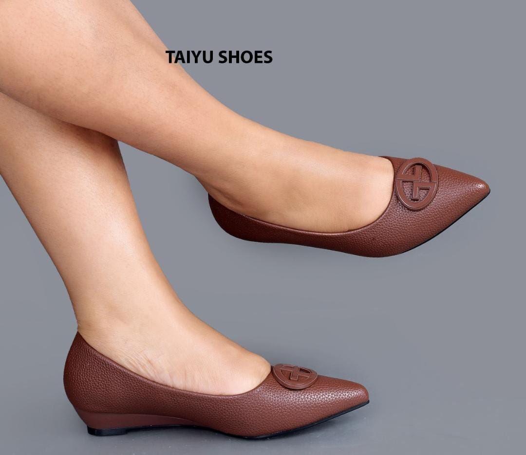 Taiyu Elegant Pointed-Toe Flats – Premium Leather Finish