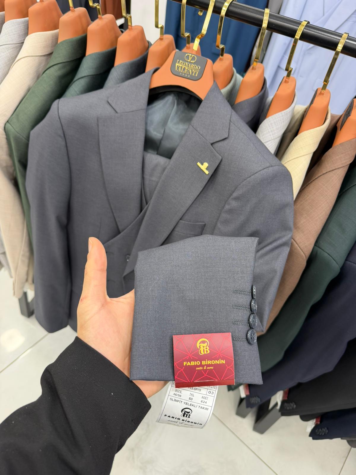 Fabio Bironin Executive Pinstripe Collection