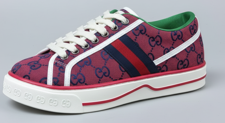 Fashion Sneakers | Designer-Style Casual Shoes with Patterned Finish