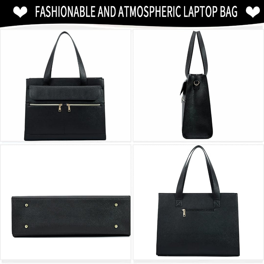 Premium Multi-Pocket Laptop Tote Bag